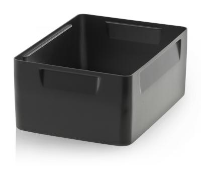 Antistatic ESD Insertable bins for Euro container - 40 x 30 cm 26,6 x 18,4 x 10 (L x W x H) - 666 ESD EK 2/100 43