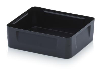 Antistatic ESD Insertable bins for Euro container - 60 x 40 cm 18,3 x 14,1 x 5 (L x W x H) - 666 ESD EK 8/50